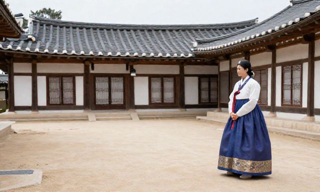 한복기능사 관련 이미지 - 한복기능사 자격증 취득과 실전 제작, 전문가가 알려주는 핵심 포인트