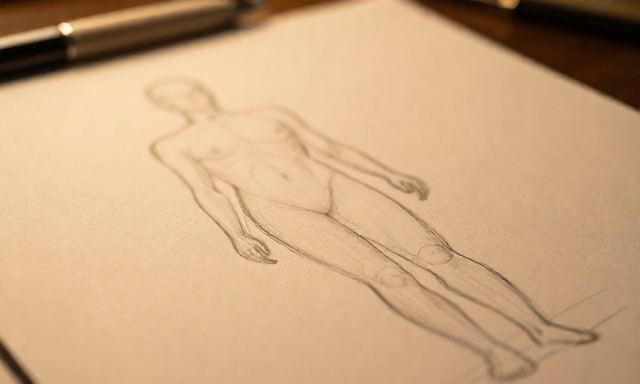 인체드로잉 관련 이미지 - 인체드로잉, 단순히 똑같이 그리는 것이 아니라 '실루엣의 골격'을 이해하는 과정